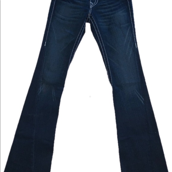 EUC Women’s True Religion Jeans Size 25 Joey Blue - Picture 8 of 9